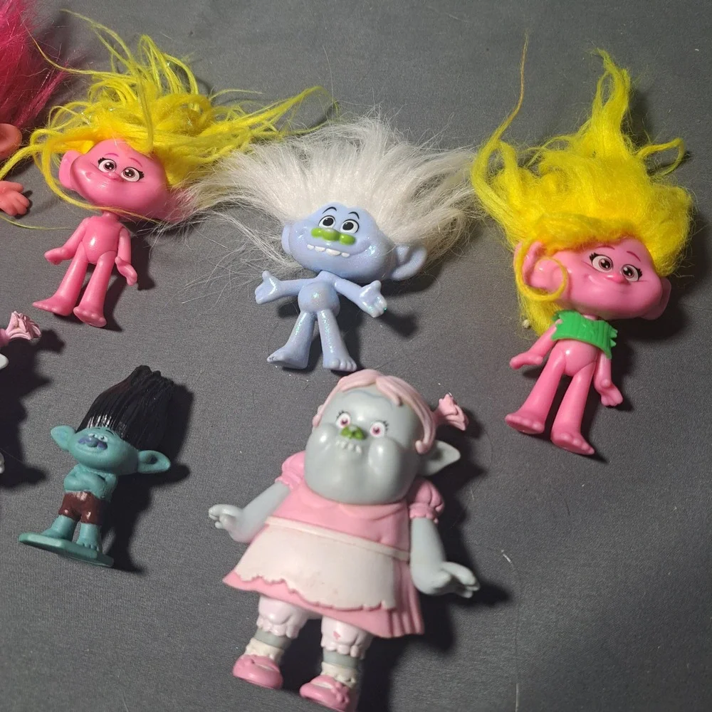 DreamWorks Trolls Figure Lot Poppy Bridget Guy Diamond Branch Toys‎ Collectible